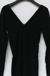 BASERANGE Premium Cotton Long Sleeve Bodysuit SEOLLJ Black